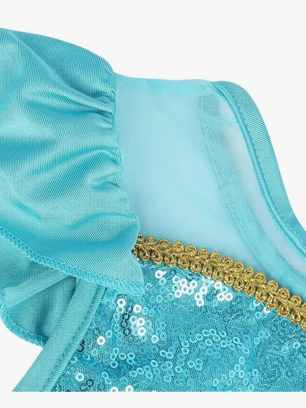 Princess Jasmine Swimsuit Kids, Size 2T-3T (110), 3 pc. New,Ruffles Fancy Swimwe